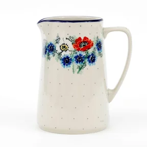 Dzbanek ceramiczny G46 1,3l <br> 2511X Polskie kwiaty